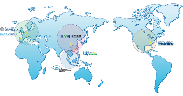 世界地图示意